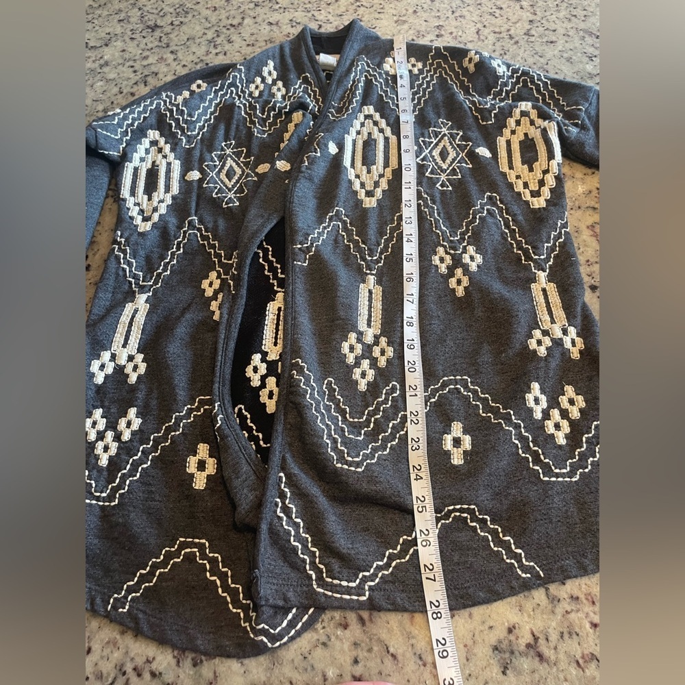 Women's embroidered Lucky brand made in India cardigan size small - Picture 8 of 8